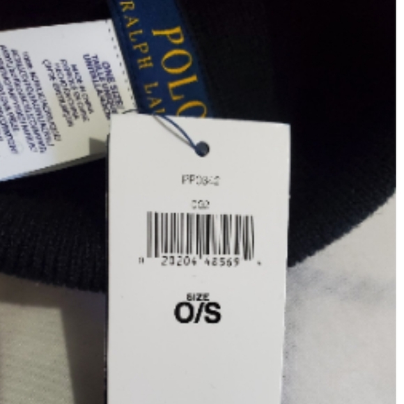 NWT Men's Ralph Lauren Polo Big Pony Cuffed Beanie - Picture 7 of 10